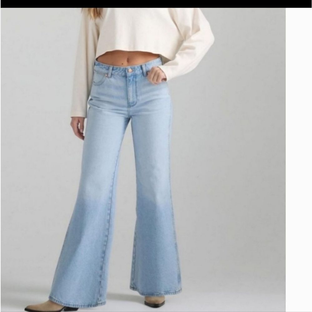 Wrangler Light Blue Flare Jeans